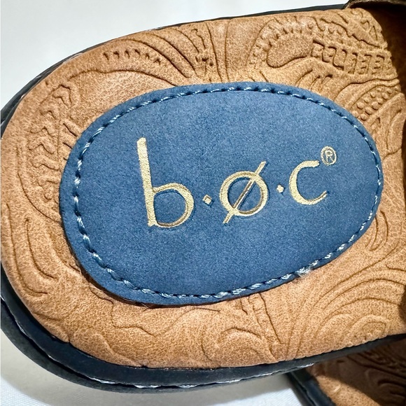BOC BORN CONCEPTS Blue Strap Slip-On Slides Sandals Size 7 - Picture 5 of 8